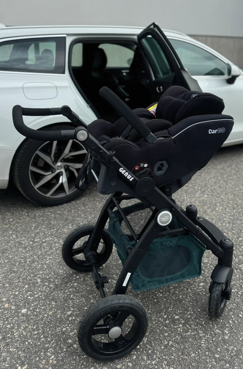 Scaun auto Klippan CarGO montat pe carucior Klippan Genus